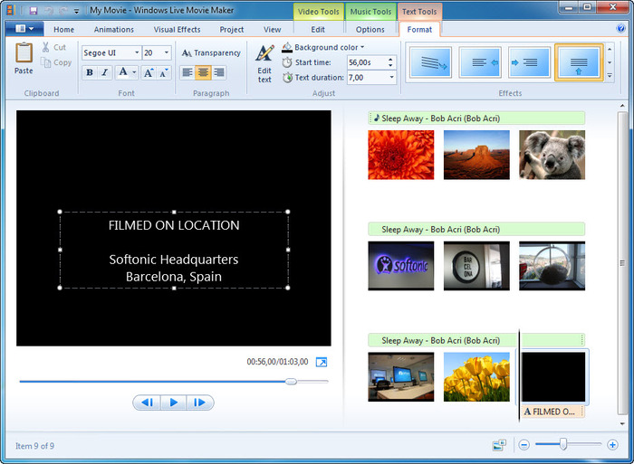 Windows Movie Maker screenshot 4