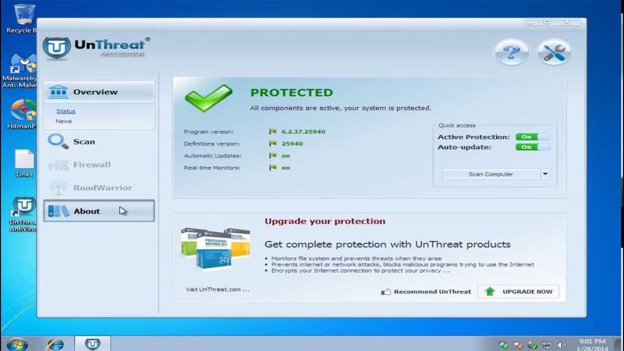 UnThreat Free AntiVirus 2014 screenshot 5