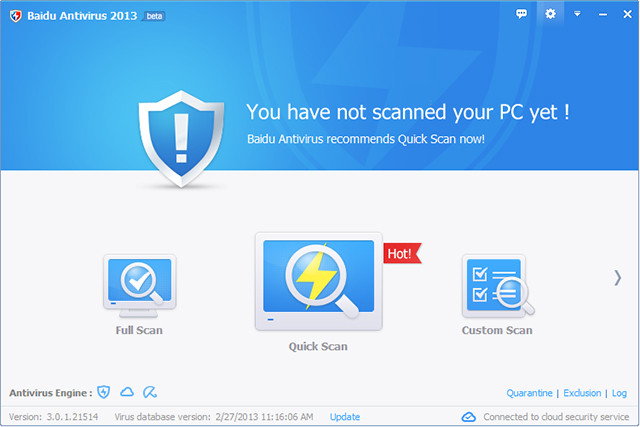 Baidu Antivirus screenshot 4