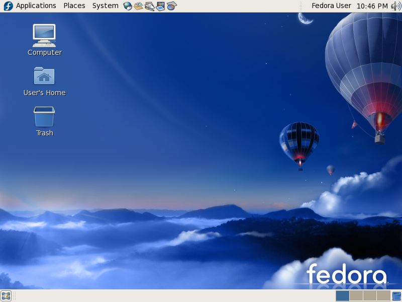 Fedora screenshot 3