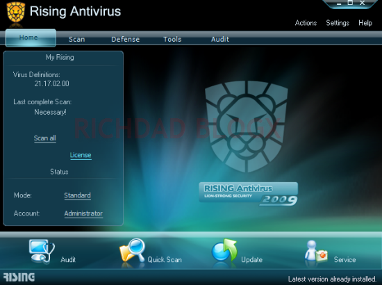 Rising Antivirus Free screenshot 3