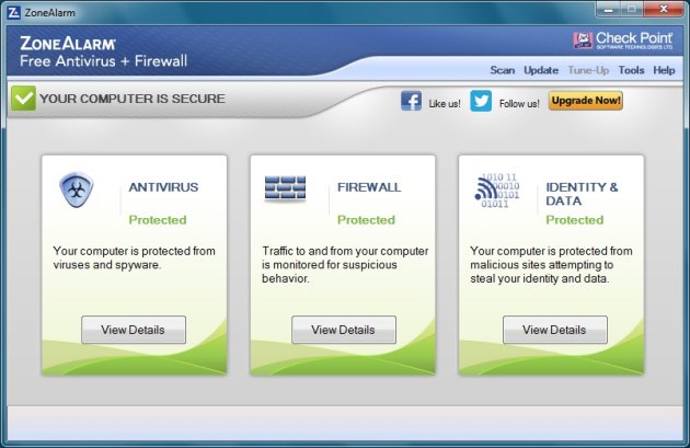 ZoneAlarm Free Antivirus   Firewall 2015 screenshot 3