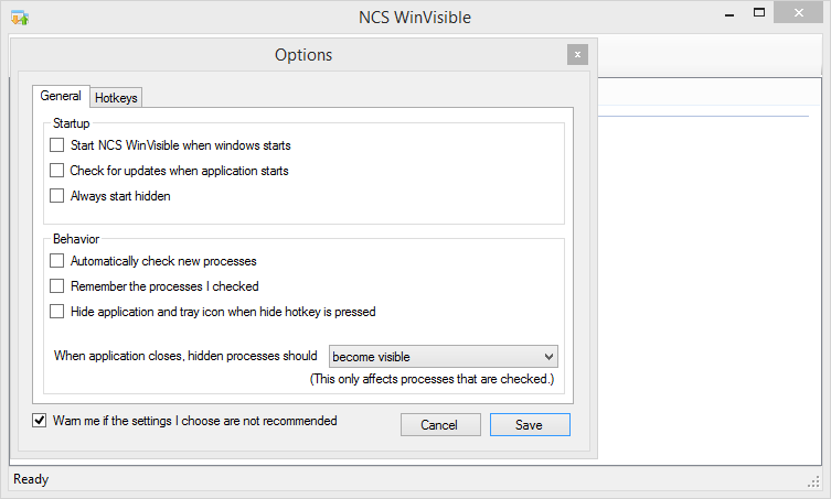 NCS WinVisible screenshot 3