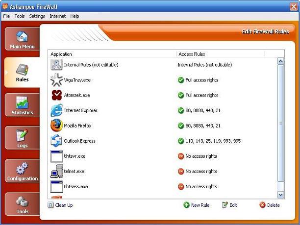 Ashampoo Firewall Free screenshot 2