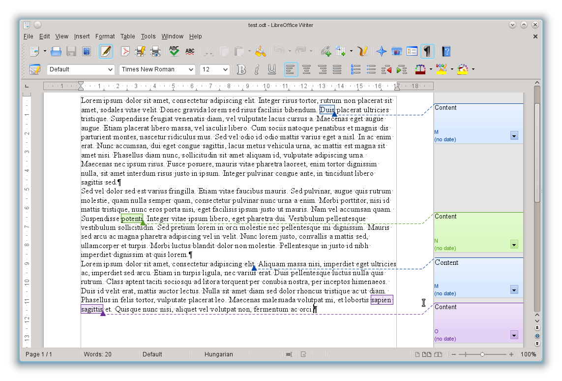 LibreOffice screenshot 4