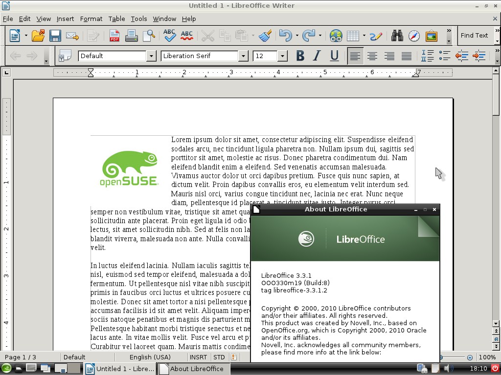 LibreOffice screenshot 10