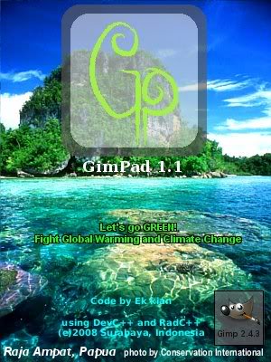 GIMPad screenshot 2