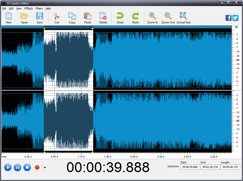 DJ Audio Editor screenshot 3