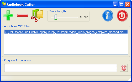 AudiBook Cutter screenshot 4