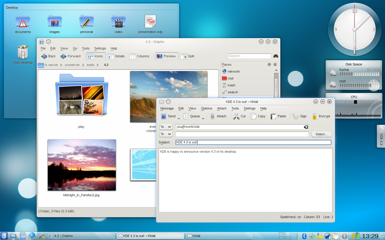 KDEOffice screenshot 2