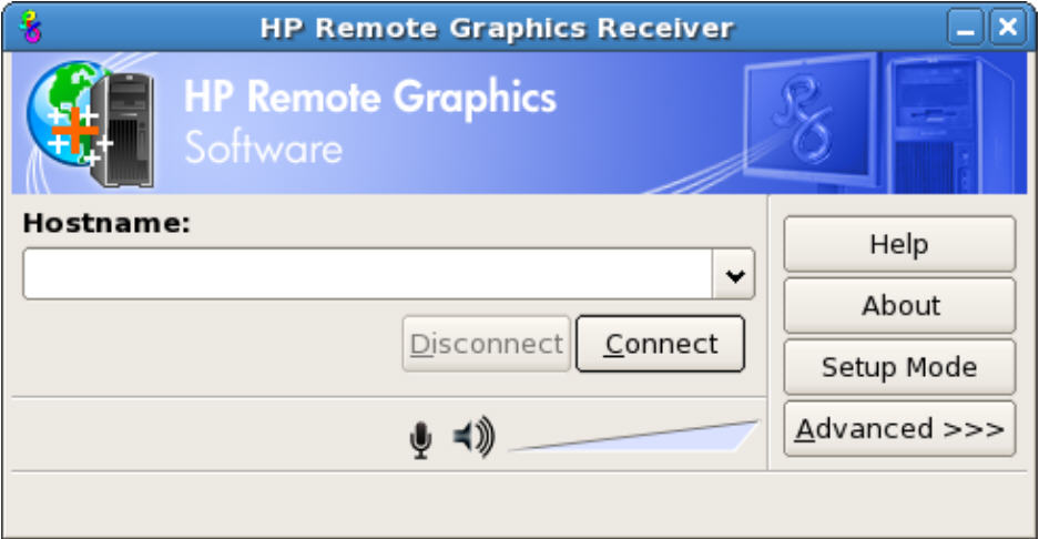 HP Remote Graphics Software screenshot 2