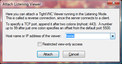 TightVNC screenshot 4