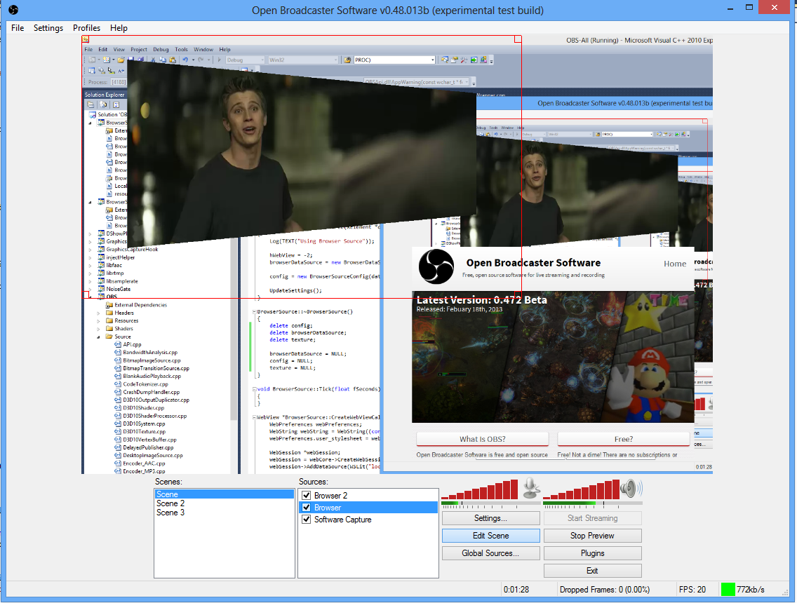 Open Broadcaster Software screenshot 3