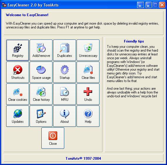 EasyCleaner screenshot 2