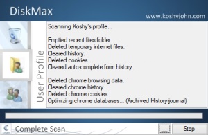 DiskMax screenshot 2