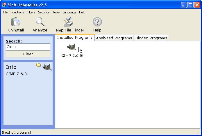 ZSoft Uninstaller screenshot 5
