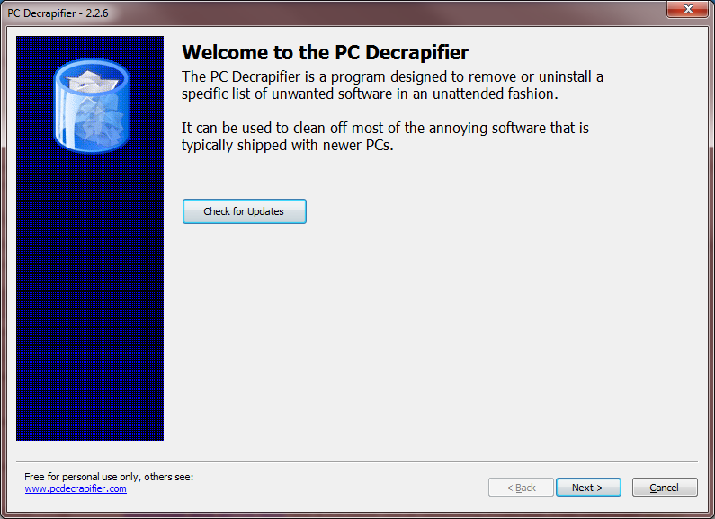 PC Decrapifier screenshot 2