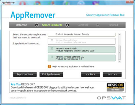 AppRemover screenshot 2