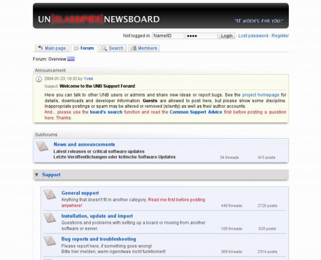 Unclassified NewsBoard screenshot 3