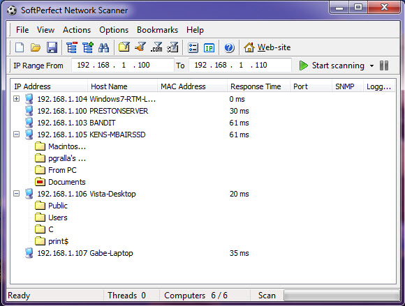 Network Scanner screenshot 4