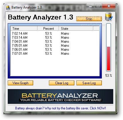 Battery Analyzer screenshot 2
