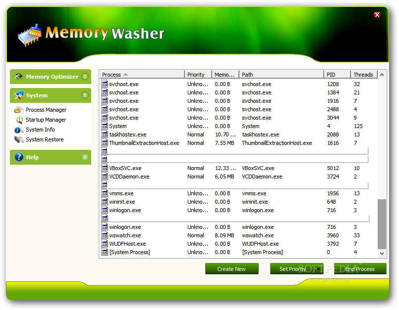Memory Washer screenshot 4