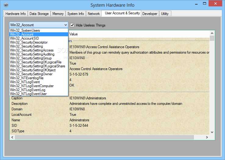 System Hardware Info screenshot 5