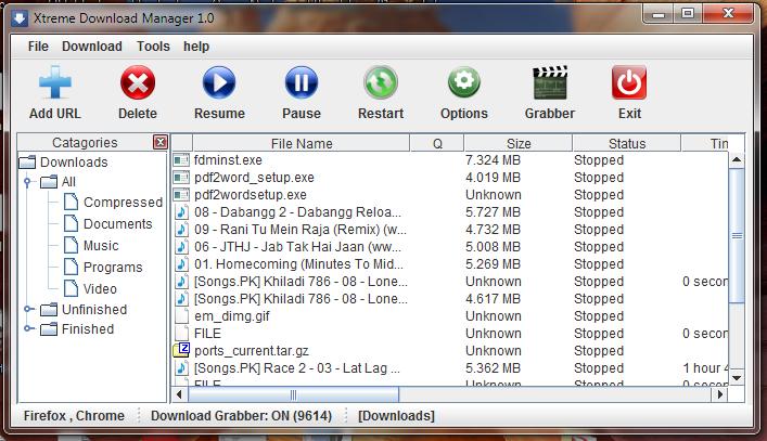 Xtreme Download Manager screenshot 4