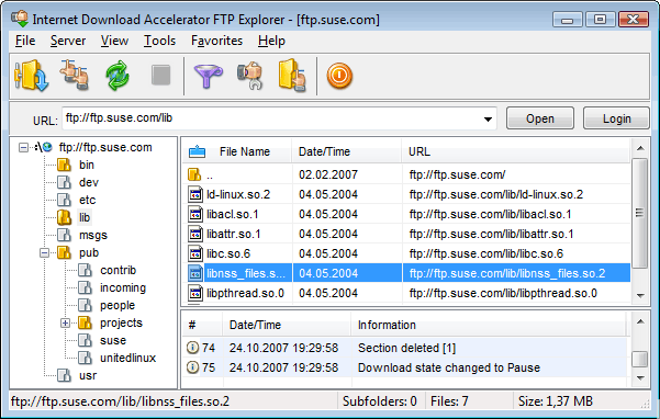 Internet Download Accelerator screenshot 5