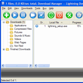 Lightning Download screenshot 5